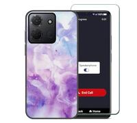Ranyi for Lively Jitterbug Smart5 Phone Case with Screen Protector Purple