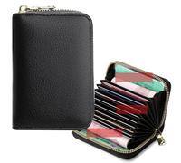 Ranyi for TANGEM Secure Crypto Wallet Case, 9 Card Holder Slots Zipper Leather Carrying Case Compatible with Arculus/TANGEM Secure Crypto Wallet - Trusted Cold Storage for Bitcoin
