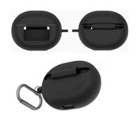 Ranyi for TOZO NC20/ NC20 Pro Case, Protection Shock-Absorbing Soft Silicone Rubber Case Cover with Carabiner Compatible with TOZO NC20 /NC20 Pro Active Noise Cancelling Wireless Earbuds