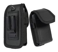 Ranyi for TTfone Titan TT950 / Star TT300 / Lunar TT750 Flip Phone Case, TTfone TT970 /TTfone TT760 / TT140 Case, Protection Elastic Vegan Leather Wallet Holster with Belt Loop Clip & Magnetic Closure