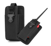 Ranyi Marine Two-Way Radio Holster Case Compatible with Cobra MR HH350 HH150 HH600 /Uniden Atlantis 275 155 MHS75 Handheld Floating VHF Marine Radio, Protection Nylon Pouch Holster with Belt & Button