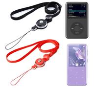 Ranyi MP3 MP4 Music Player Quick Release Lanyard Strap Accessory 2-Pack | Separable Lanyard Strap Tether for Innioasis Y1 Y2 G1 G3 G5/ AGPTEK M3 A02 A02PL / FiiO Echo Mini Nano DISC MP3 Music Player