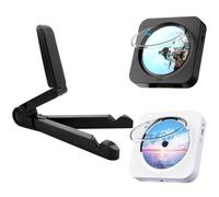 Ranyi Portable CD Player Adjustable Mount Holder Foldable Desktop Stand for MICOCIOUS KC909 / MEGATEK CP27BR / Gueray G-Y-01 / Sunoony CD-35H / Arafuna CD5189B / Klim Nomad Portable CD Player