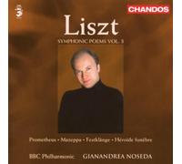 Gianandrea Noseda & BBC Philharmonic – Liszt: Symphonic Poems Vol. 3 – CD – NAXOS