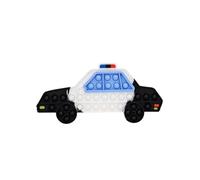 Ranzah Pop Fidget Toy Push Pop Bubble Sensory Toy For Kids And Adults Travel Poppet Toy Squishy Toy For Gifts & Parties ADHD Stress & Anxiety Relief Toy Squeeze Toddler Toy (Police Car)