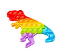 Ranzah Pop Fidget Toy Tyrannosaurus Pop Bubble Sensory Kids Age 3+ And Adults Travel Poppet Toy Squishy Toy For Gifts & Parties ADHD Stress & Anxiety Relief Toy Squeeze Toddler Toy (Tyrannosaurus)