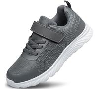 Raoendis Boys Girls Trainers Kids Running Shoes Mesh Sneakers, Comfortable Lightweight Sport Trainers Children Athletic School Shoes for Toddler/Little Kid/Big Kid