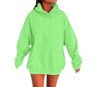 raoieykaxu Hoodies for Women Uk Oversized Hoodie Casual Long Sleeve Plain Pullover Fashion Tops Trendy Solid Color Hoodie Autumn Winter Ladies Cute Sweatshirts with Pockets
