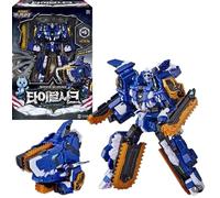 RaoNEE Miniforce Dinoid Warrior Tidal Shark Blue Headbot Transforming Dino Robot 타이달샤크
