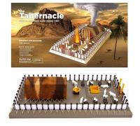 RaoNEE The Tabernacle Model Kit - Teaching and Learning Resource - Easy to Assemble Scale Model 1:90 - A Model of The Tabernacle Made by The God of Israel in The Old Testament by Command to Moses