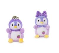 RAOPLA 2 Pcs Cute Penguin Soft Toy, Soft Fluffy Penguin Plush Pillow, Kawaii Stuffed Animal Cuddly Doll for Kids, Perfect Hugging Companion for Boys Girls Adults Birthday Gifts (Style 2)