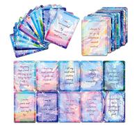 RAORAOYUE 50 Pcs Positive Affirmation Cards, 2.52 * 3.5 Inch