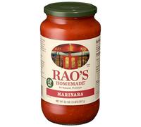 Rao's Homemade, Marinara Sauce, 32 oz., Classic Italian Tomato Sauce, Great on Pasta, Made With Fresh Basil, Italian Tomatoes, Garlic, and Seasonings, No Sugar Added