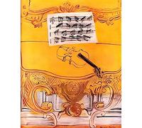 Raoul Dufy A4 Photo the yellow console with a violin 1949
