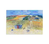 Raoul Dufy Painter Works《The Wheatfield》Printed Posters Art Canvas Painting Decor Wall Print Photo Gifts Home Modern Decoratives 16x24inch(40x60cm)