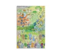 Raoul Dufy Painting Waterproof And Stain Resistant Wall Paintings High-definition Spray Painted Decorative Paintings Study And Coffee Shop Decorations Fade ResistantUnframe-style16x24inch(40x60cm)