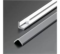 Raouoae 2 Pack Corner Protector, Self-Adhesive Metal Edge Strip For Wall Corner Protection, 89° Narrow Corner Guard For Wooden Walls & Tiles, Wall Corner Edge Protector For Home & Office(Silver,80cm/3