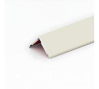 Raouoae Edge Protection Profile, Self-Adhesive Aluminum Alloy Corner & Angle Protector, 3x100cm For Safe, Elegant Solutions In Kitchens, Children’s Rooms & Workshops(Milchig weiß,Breite 2cm)