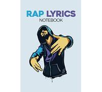 Rap Lyrics Notebook: Songwriter's Notebook, writing and illustration for rap, rhyme, and lyrical flow. 6 x 9 journal. 100 pages