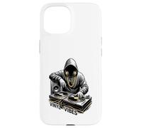 Rap Vinyl Vibes Hip Hop DJ Case for iPhone 15