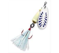Rapala Blue Fox Classic Vibrax 02 Glow 3/16 Oz Fishing lure (Glow Blue, Size- 2.44)