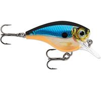 Rapala BX Brat Bill Square Lure with Two No. 6 Hooks, 0.9 m Swimming Depth, 5 cm Size, Blue Ghost