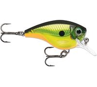 Rapala BX Brat Bill Square Lure with Two No. 6 Hooks, 0.9 m Swimming Depth, 5 cm Size, Homer's Buddy