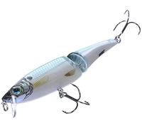 Rapala BX Swimmer Lure with Two No. 3 Hooks, 1.2-1.8 m Swimming Depth, 12 cm Size, Blue Back Herring