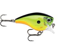 Rapala BXB03CSD BX Brat 3 Square bill Crankbait 3 2" 3/8 Ounce 3' Running Depth Chartreuse Shad