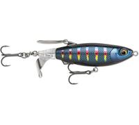 Rapala Clap Tail 110 Hard Surface Lure, Bass Fishing Lure, Strong Snap Tail Action, 4-3/8 Inch, Night Aurora