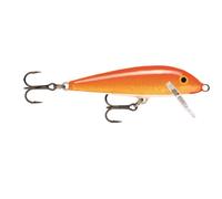 Rapala Countdown 7cm Sinking Balsa Lure - Gold Fluorescent Red