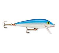 Rapala CountDown Lure with Two No. 7 Hooks, 1.5-2.4 m Swimming Depth, 7 cm Size, Blue