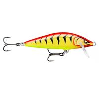 Rapala - Countdown Elite Fishing Lure - Fishing Gear with Balsa Construction - Sinking Freshwater Lure - Swim Depth 0.9 m - Size 5.5 cm / 5 g - Made in Estonia - Gilded Hot Tiger