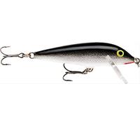 Rapala CountDown Lure with Two No. 10 Hooks, 0.9-1.8 m Swimming Depth, 5 cm Size, Silver
