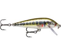 Rapala CountDown Lure with Two No. 7 Hooks, 1.5-2.4 m Swimming Depth, 7 cm Size, Live Vairon