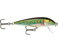 Rapala CountDown Lure with Two No. 7 Hooks, 1.5-2.4 m Swimming Depth, 7 cm Size, Minnow