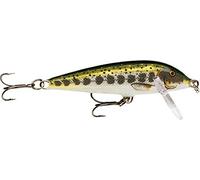 Rapala Unisex Adult Countdown Fishing Lure Fishing Accessories Balsa Wood Freshwater Spinning Bait Running Depth 0.6-0.9 m Fishing Lure 3 cm 4 g Made in Estonia Muddler