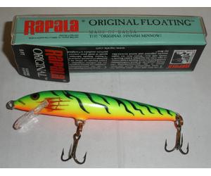 Rapala F9FT 3-1/2" Floating Minnow Fire Tiger