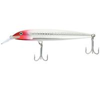 Rapala Floating Magnum Lure with Two No. 1 Hooks, 11 cm Length, Red Head UV