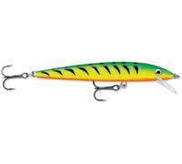 Rapala Husky Jerk 10 Fishing lure (Firetiger, Size- 4), Silver