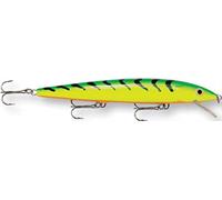 Rapala Husky Jerk 10 Fishing lure (Firetiger, Size- 4), Silver