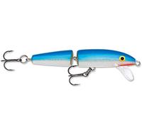 Rapala Jointed Lure with Two No. 5 Hooks, 1.5-2.1 m Swimming Depth, 9 cm Size, Legendary Perch