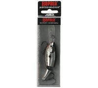 Rapala ARTICULATED SUSPENDING LURE JOINTED SHAD RAP - 13, per unit, Chrome, CH, 7, Suspending, 2.1-4.5