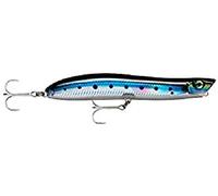 Rapala MaxRap Walk'n Roll Lure with Two No. 2 Hooks, Surface Swimming Depth, 13 cm Size, Hd Blue Sardine