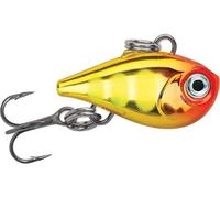 Rapala Nano Rap Fishing Lure, Ultra-Lightweight Minnow Lure for Freshwater and Saltwater, Realistic Design and Smooth Swimming Action, Glow Juicy Lucy