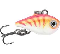 Rapala Nano Rap Fishing Lure, Ultra-Lightweight Minnow Lure for Freshwater and Saltwater, Realistic Design and Smooth Swimming Action, Pink Tiger UV