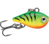 Rapala Nano Rap Fishing Lure, Ultra-Lightweight Minnow Lure for Freshwater and Saltwater, Realistic Design and Smooth Swimming Action, Glow Tiger
