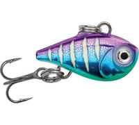 Rapala Nano Rap Fishing Lure, Ultra-Lightweight Minnow Lure for Freshwater and Saltwater, Realistic Design and Smooth Swimming Action, Glow Metallic Rainbow