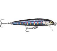 Rapala Original Floater Elite, Balsa Minnow Lure, Topwater and Shallow Hard Bait, Trout Bass and Walleye, 4-3/4", Gilded Night Aroura