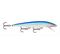 Rapala Original Floater Lure with Three No. 6 Hooks, 1.2-1.8 m Swimming Depth, 11 cm Size, Blue